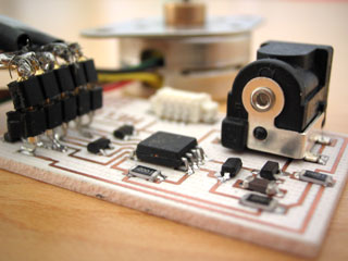A stepper motoro control circuit
