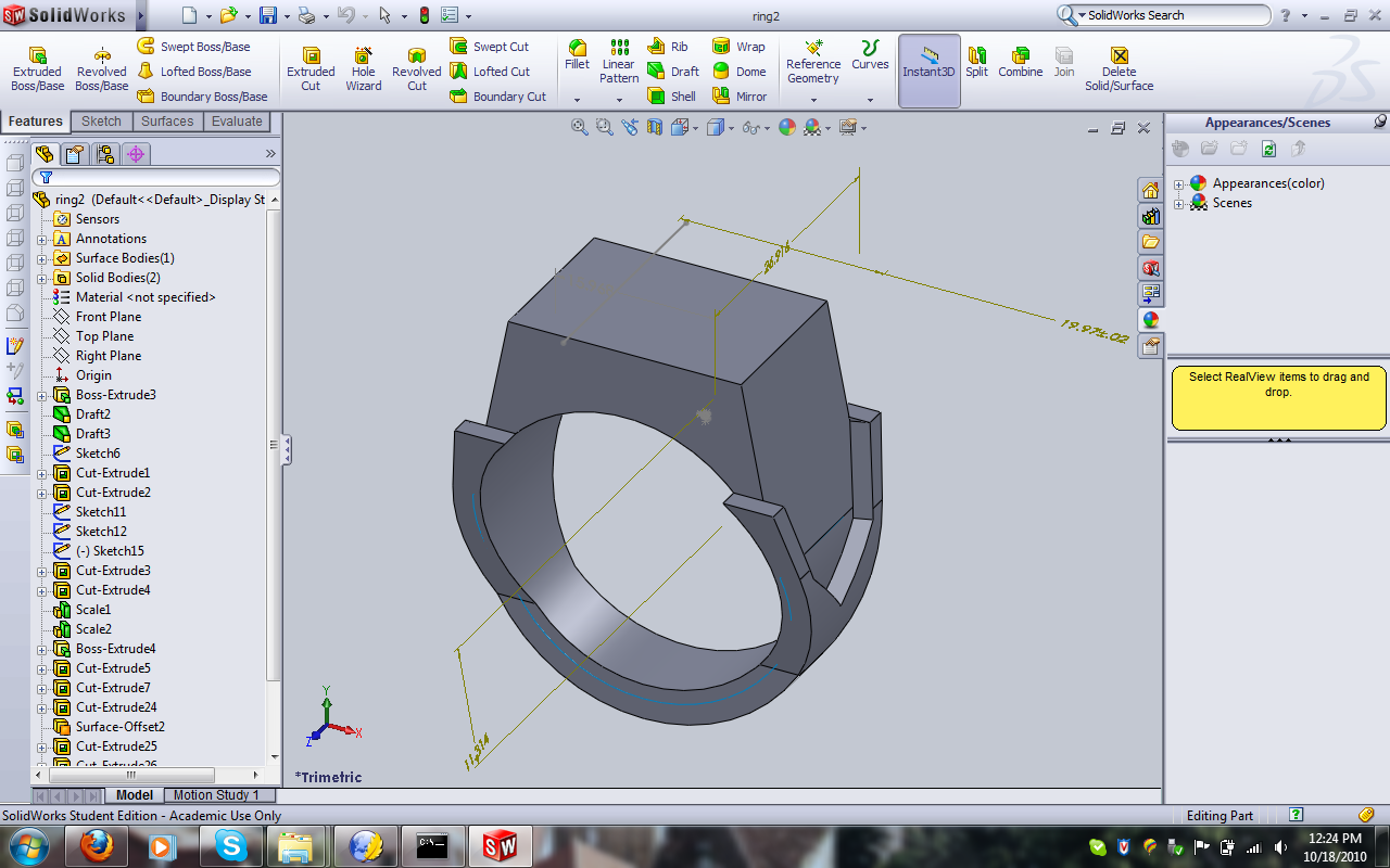 ring solidworks