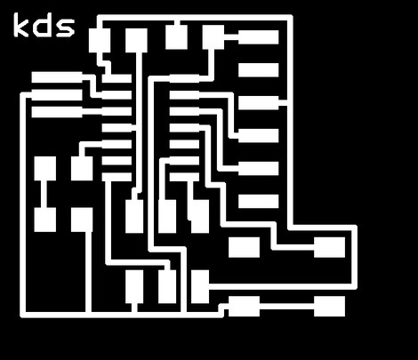 Footprint of board