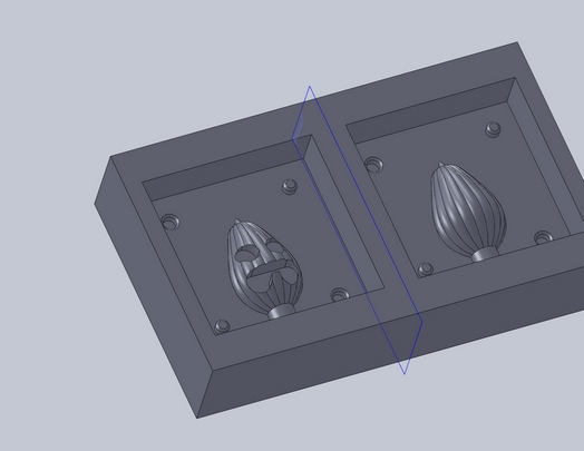 SolidWorks of Positive Mold