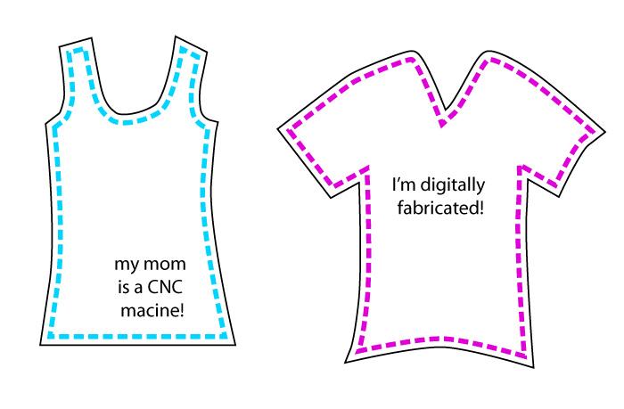 digitally fabricated shirts!