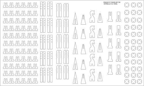 vernelle noel, design, mit, press fit, chess set, press fit chess set, how to make almost anything, 