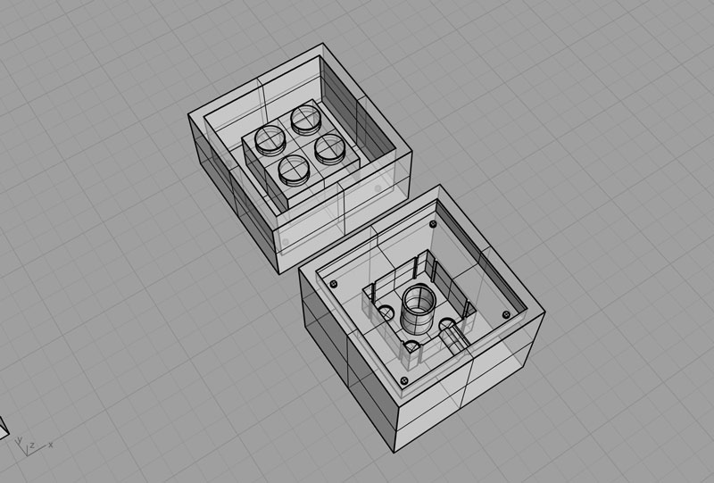 Wax Mill 3-D Model