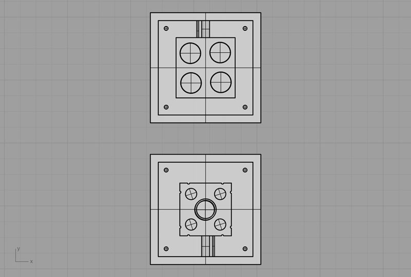 Wax Mill 3-D Model Plan