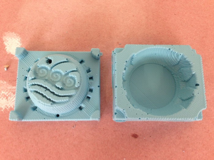 the rubber oomoo mold