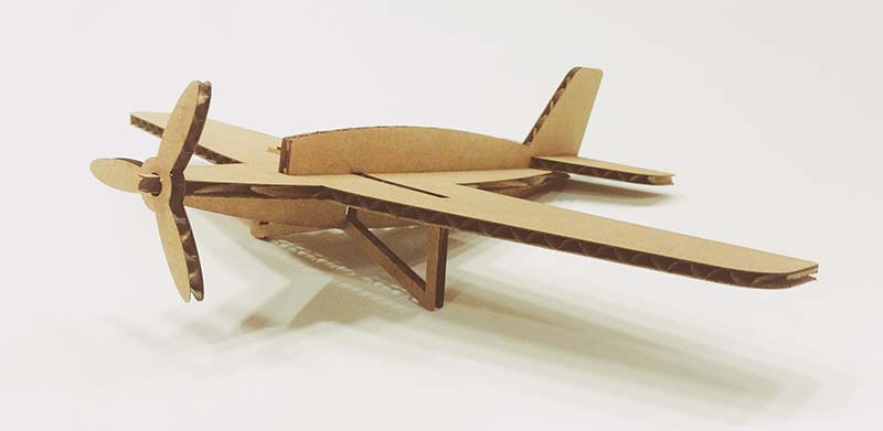 How to Make a Model Plane Out of Cardboard