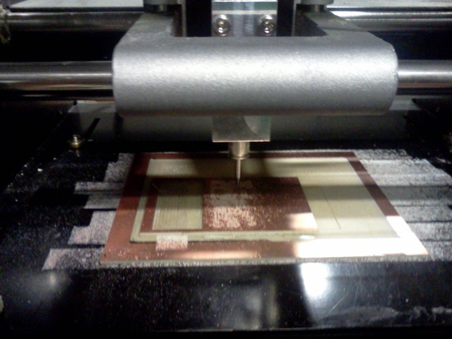 Milling the board
