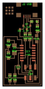 The circuit design for FabISP