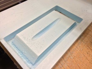 Custom Bike Rack Milled Foam 2