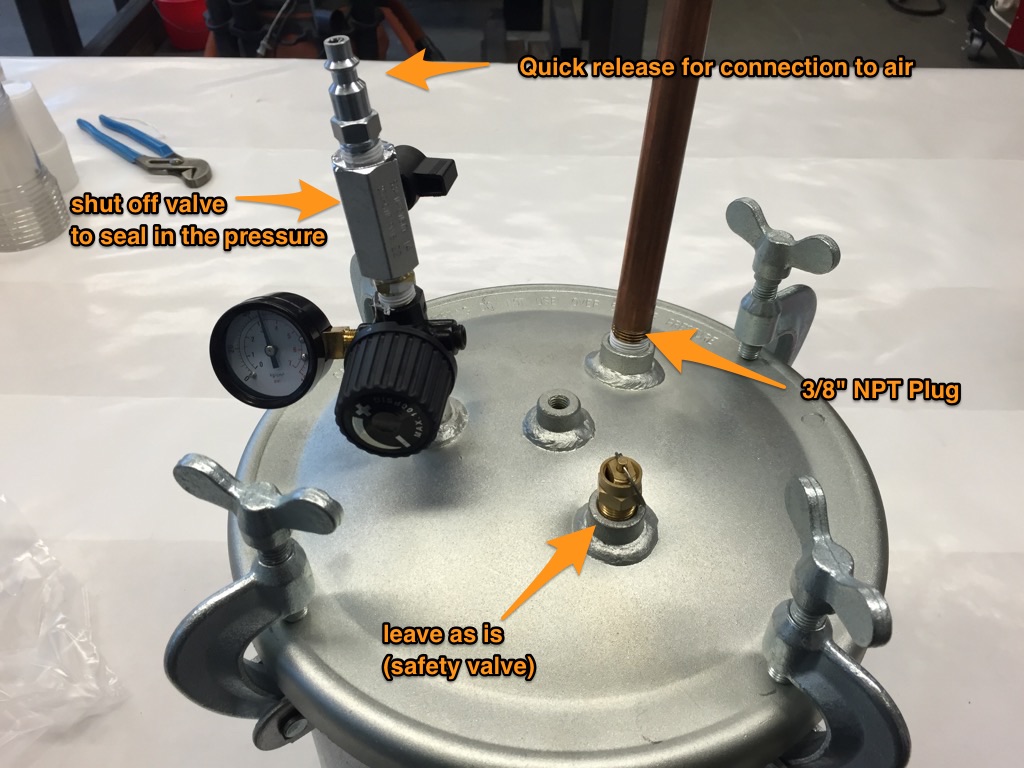 Casting in the Pressure Pot