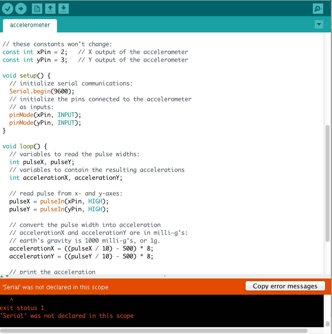 Free basic serial port programming in c