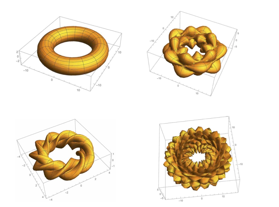 Mathematica 3D parametric plots