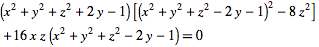 Klein Bottle Equation