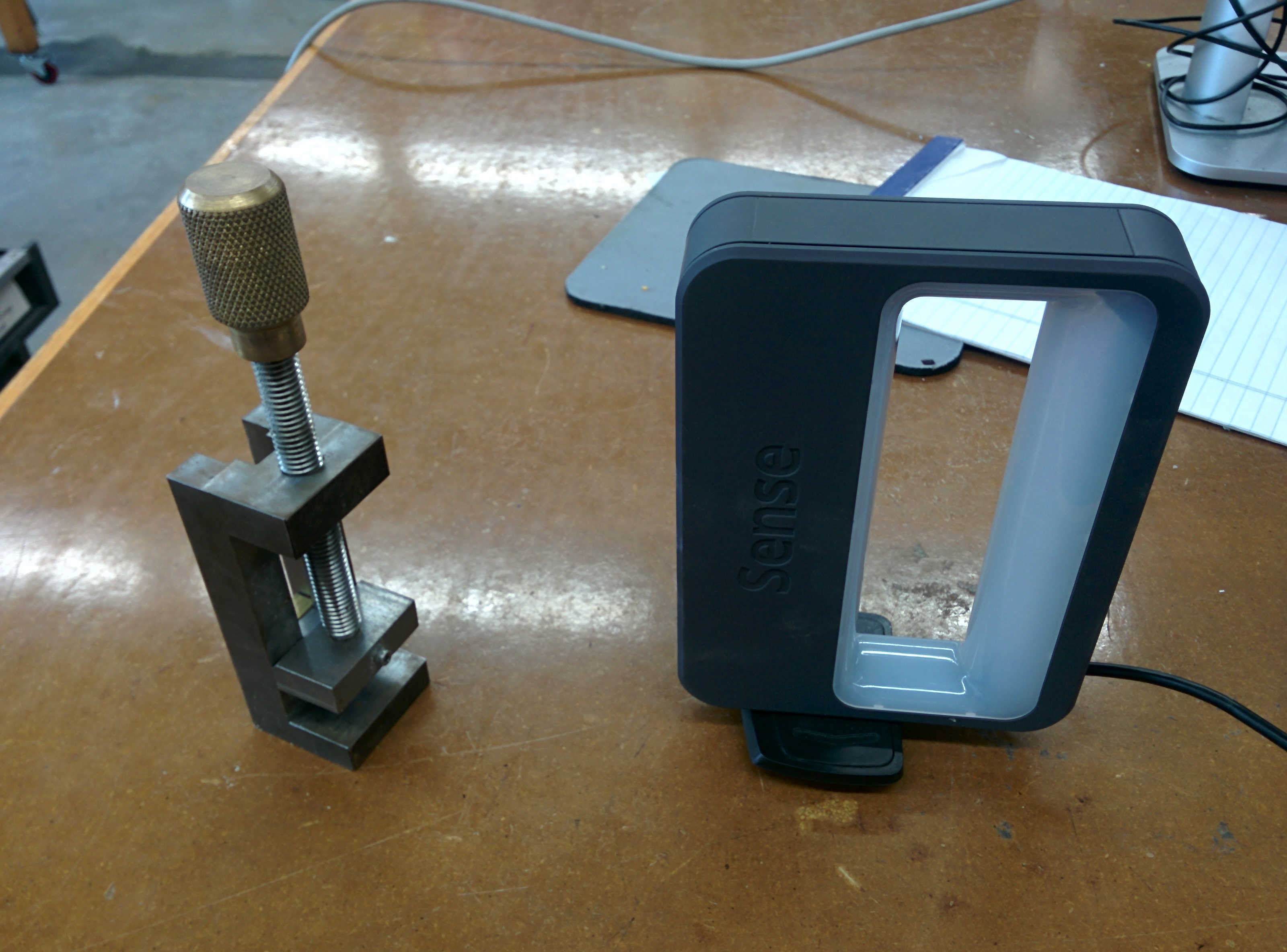 Clamp and Sense scanner