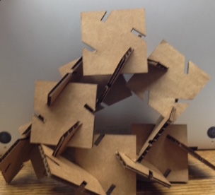 Puzzle pieces together