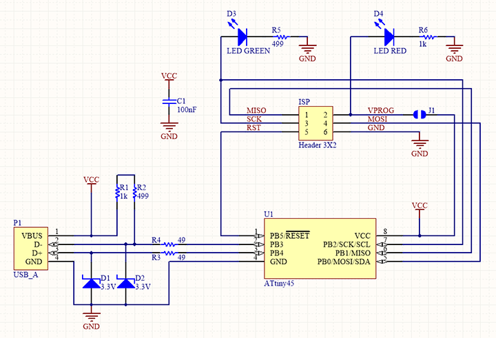 FabTinyISP Diagram 1