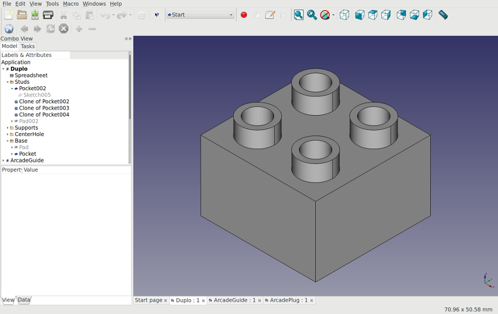 Freecad lego 2025