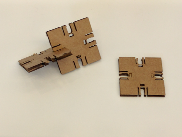 cardboard connector