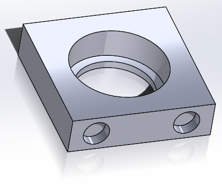 Version 1 of magnetic optics holder