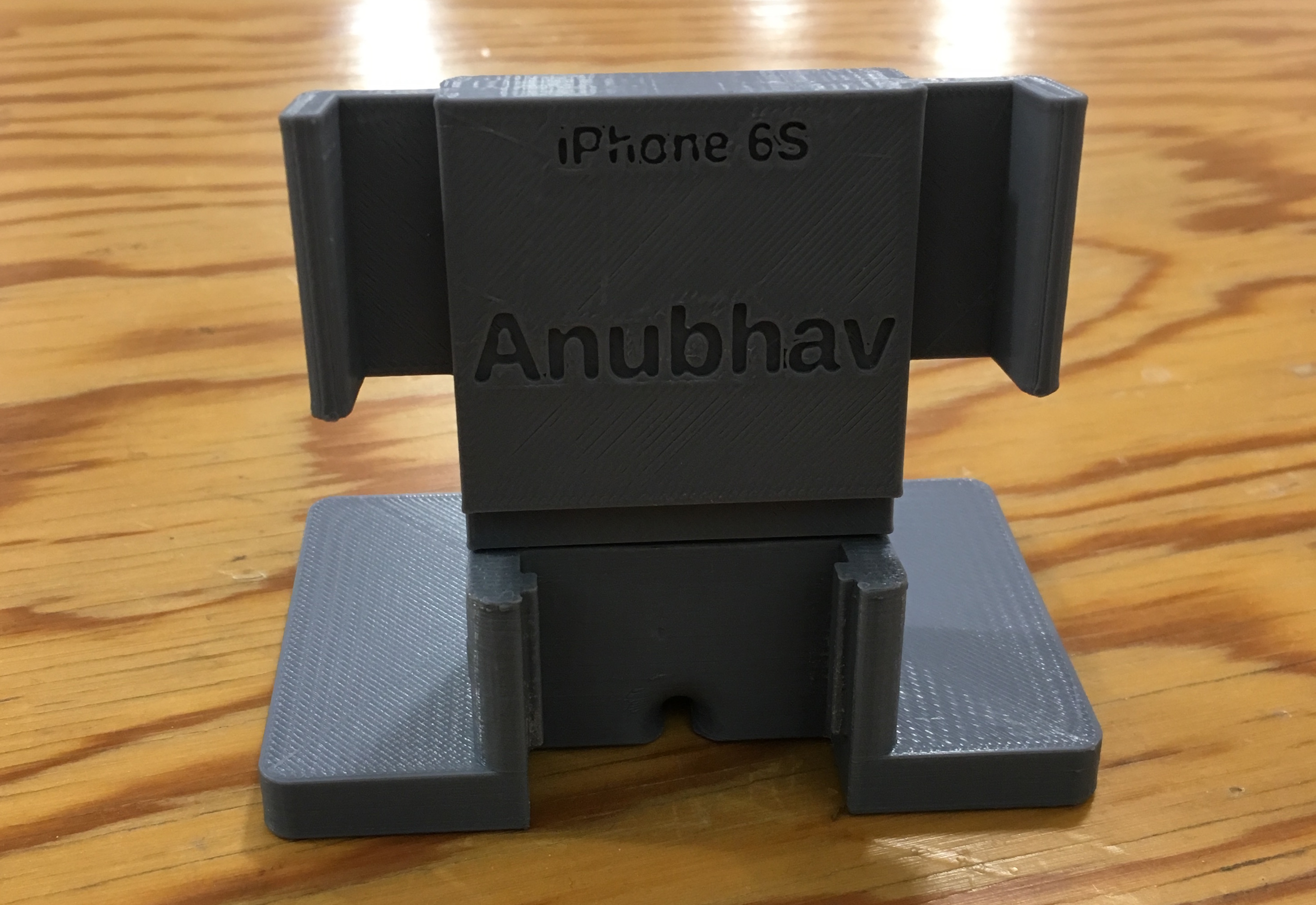 Finished iPhone dock