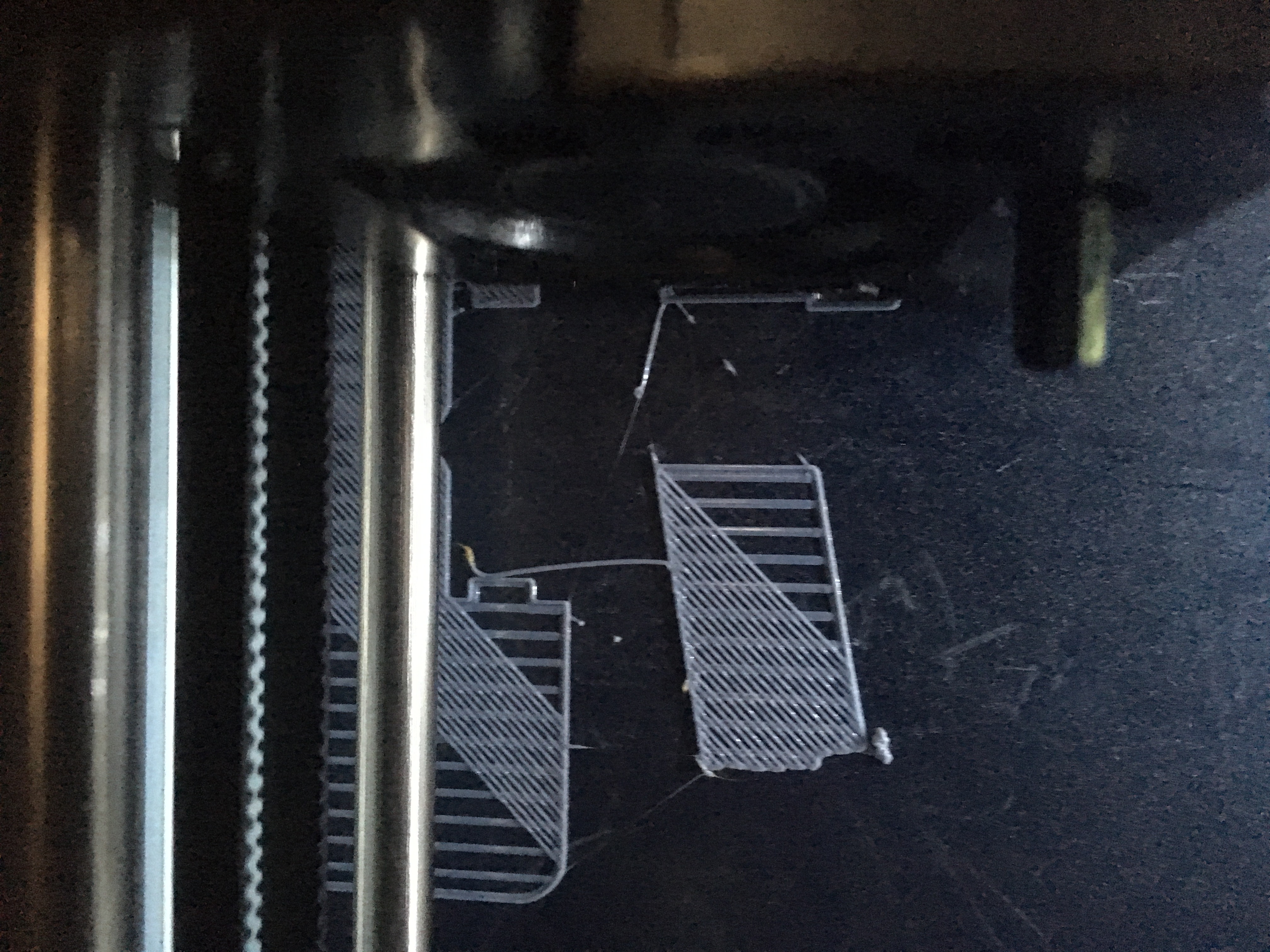 Initial part printing