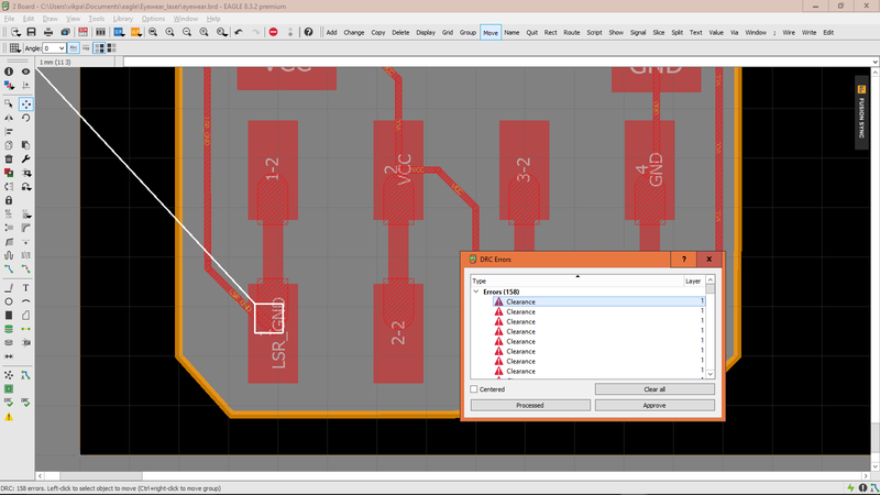 Dynamic Display of Clearance Boundaries during Routing (New