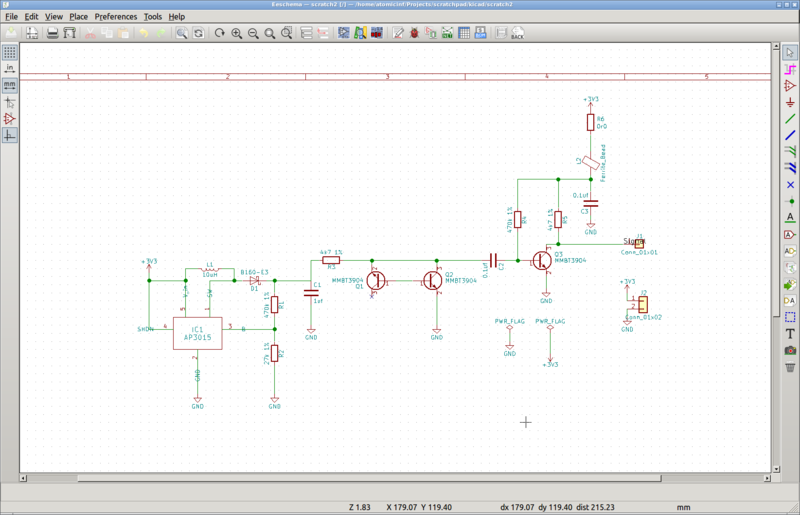 Test board schematic