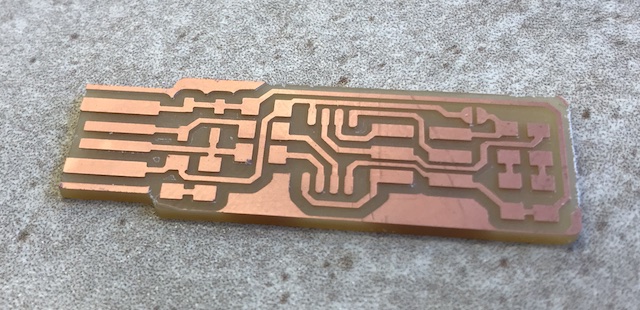 Milled PCB