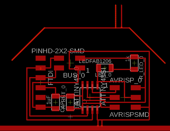 house nodes designed in eagle: house node 1