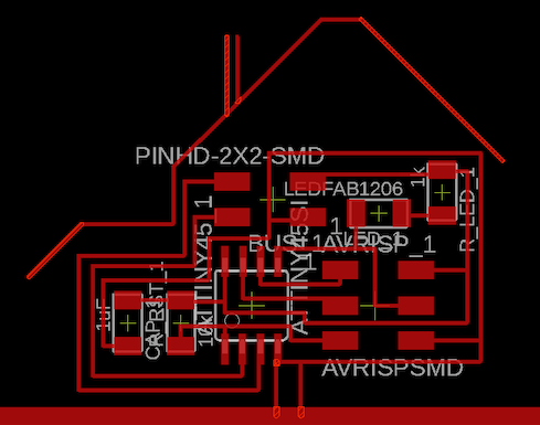 house nodes designed in eagle: house node 2