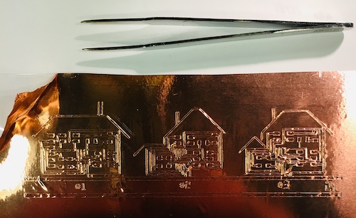 weeding circuit board traces