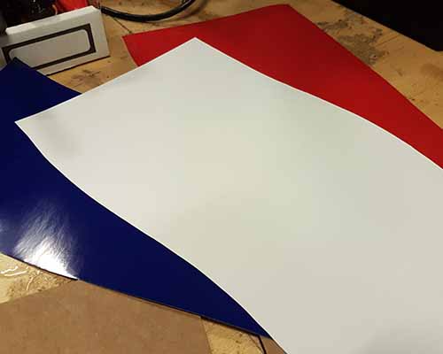 Panama Flag Vinyl Cut Design