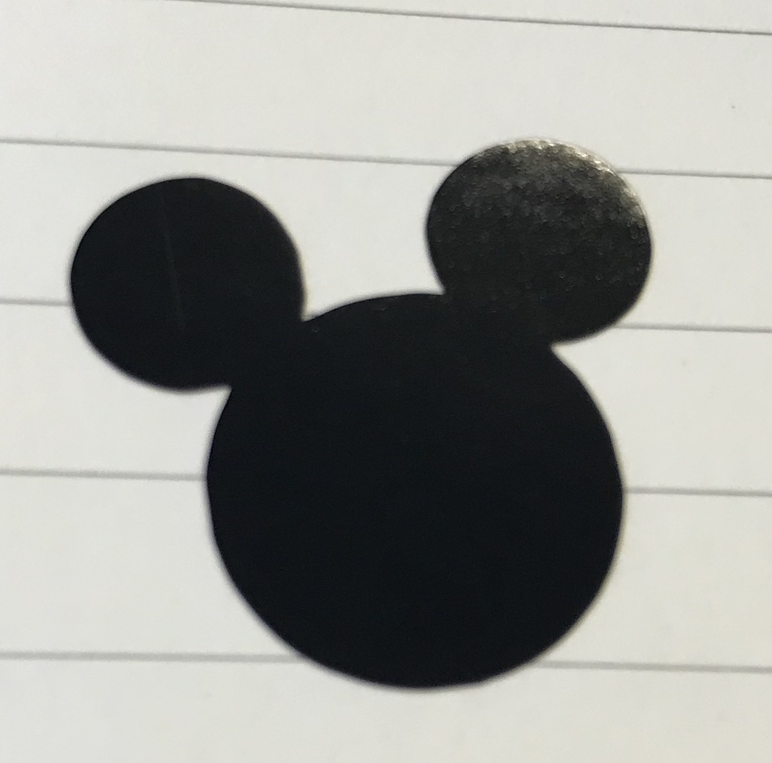 A Mickey Sticker