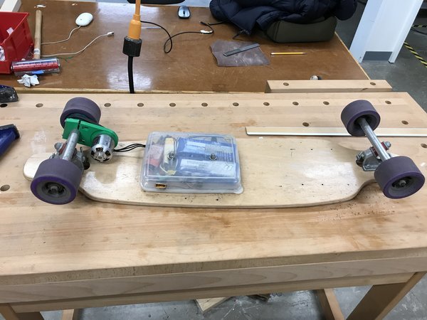 roommate's skateboard
