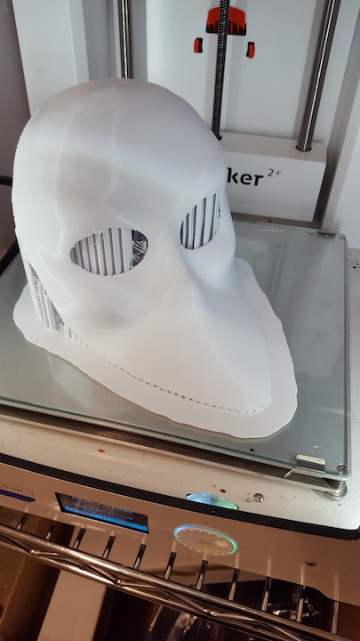 mask in printer