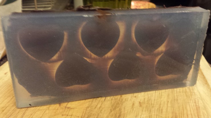 Reverse of Chocolate Mold