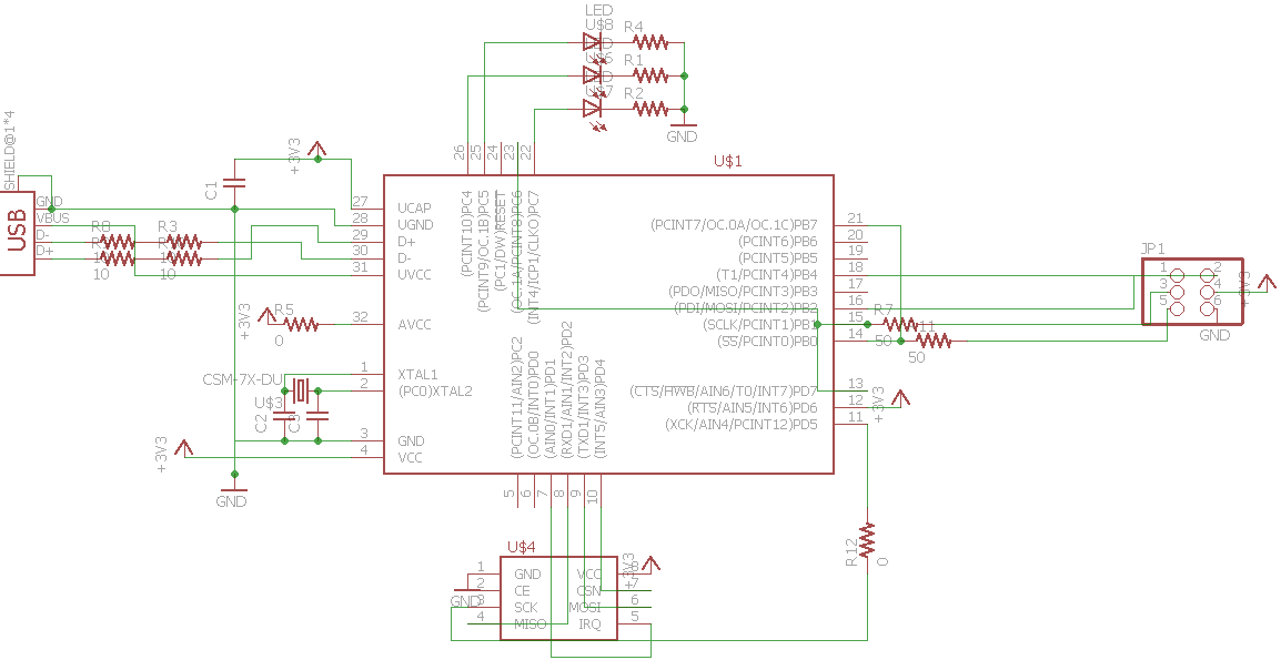 Schematic of my final board