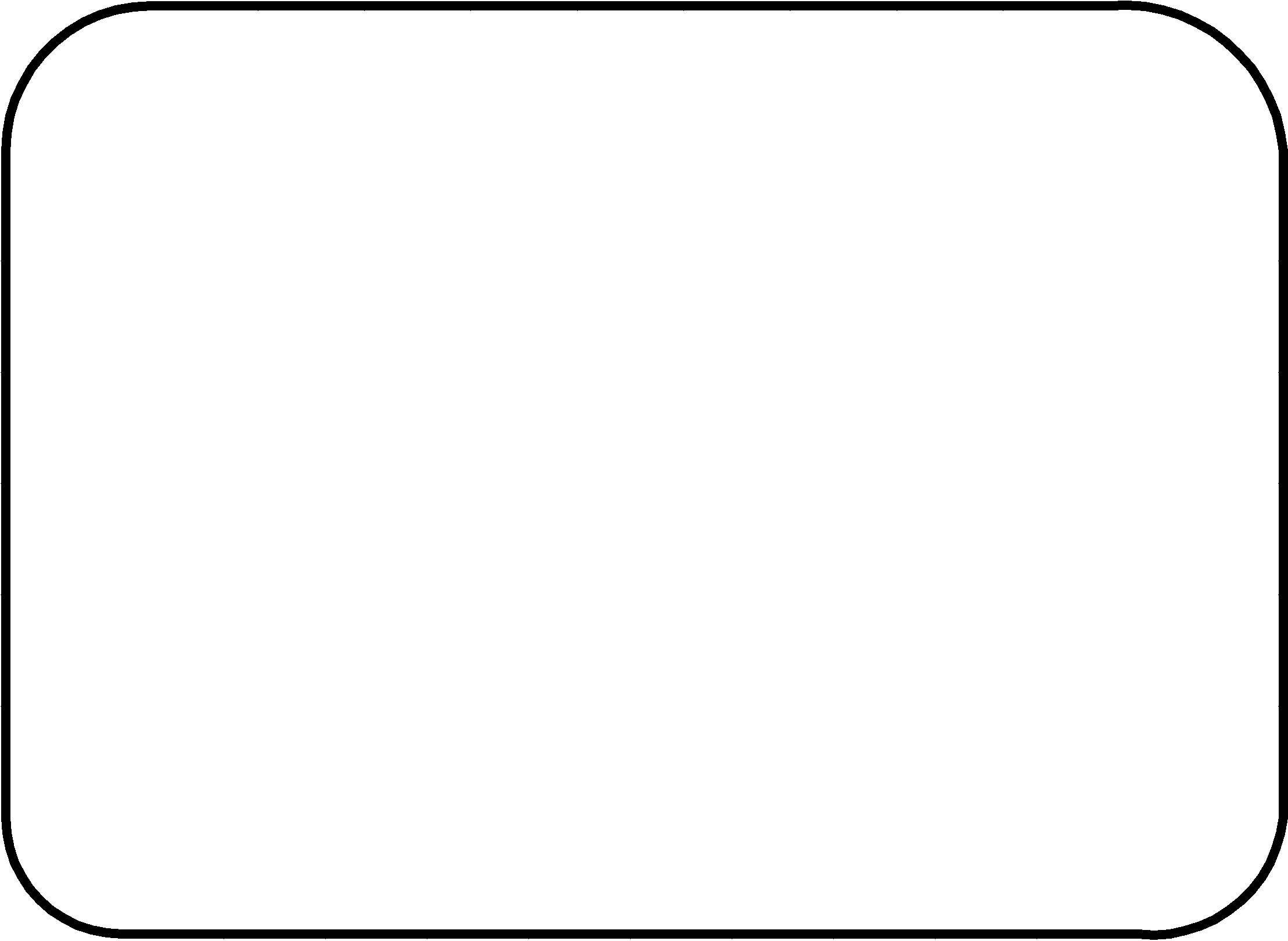Белый прямоугольник с закругленными углами
