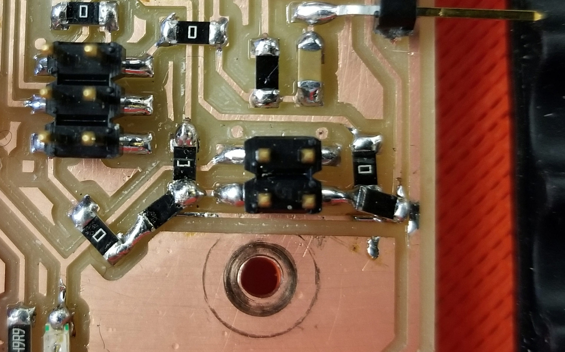 Hacky fix for phototransistor circuit