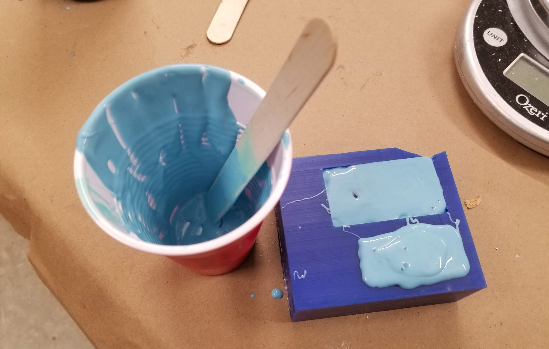 Making molds from Oomoo