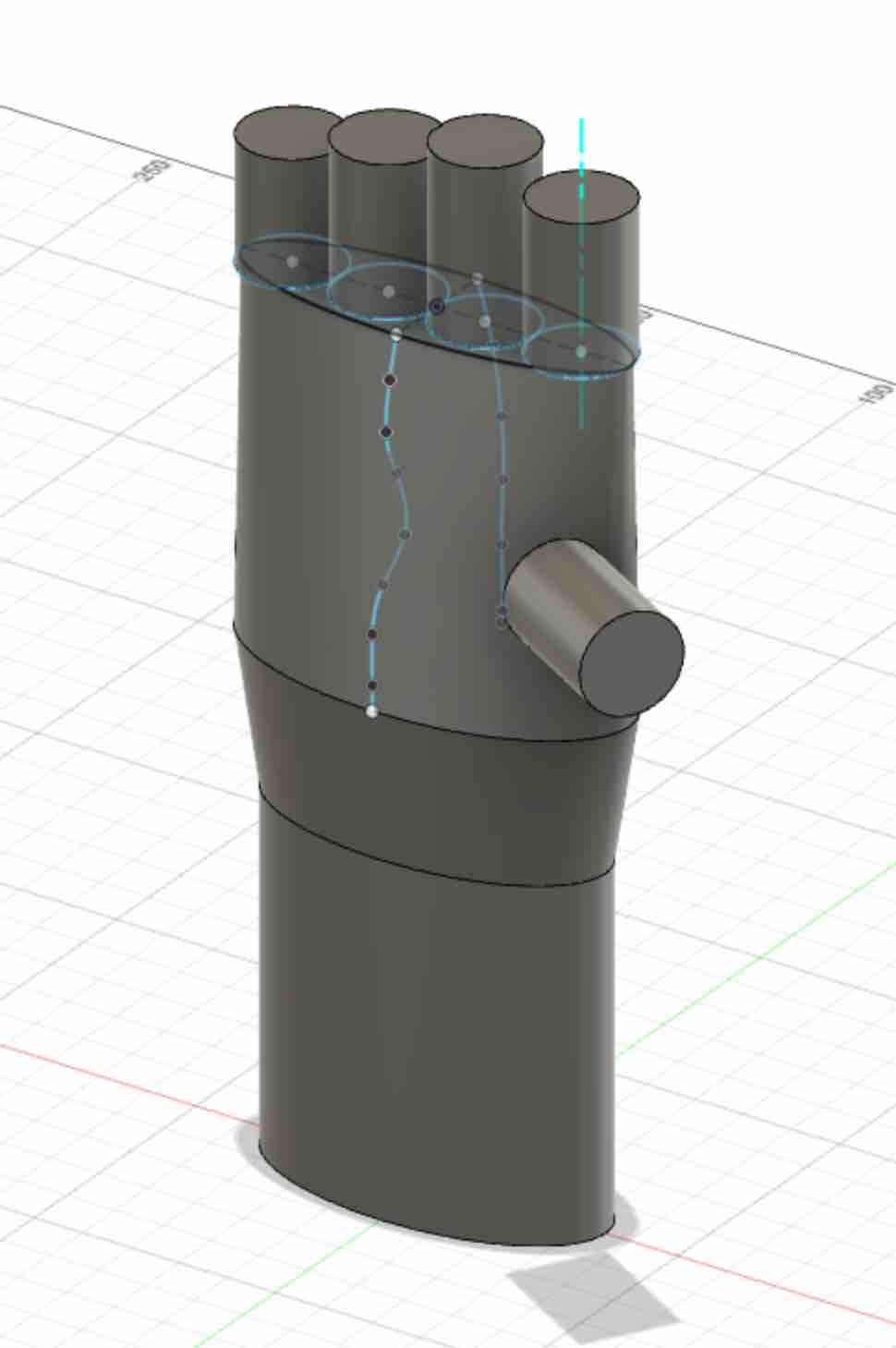 Fusion 360 Hand Attempt #1