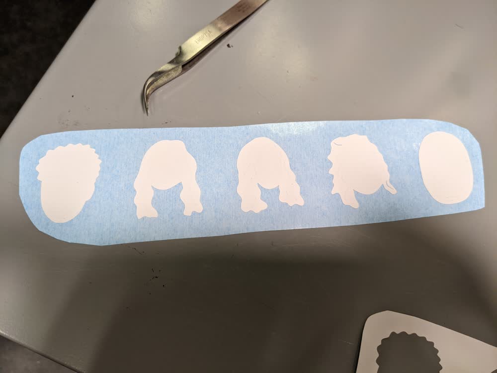 Decals on Transfer Paper
