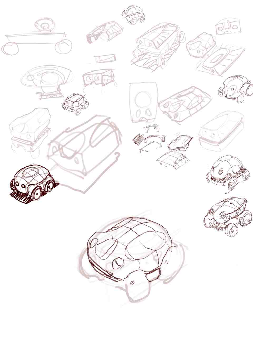 initial sketches