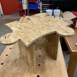 week 6: computer-controlled machining, puzzle stool