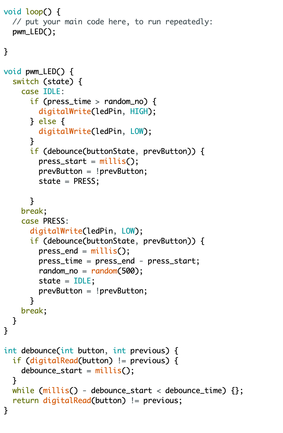 screenshot of my code :)