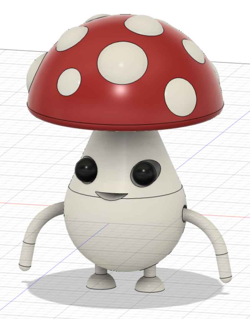 mushroom design 1