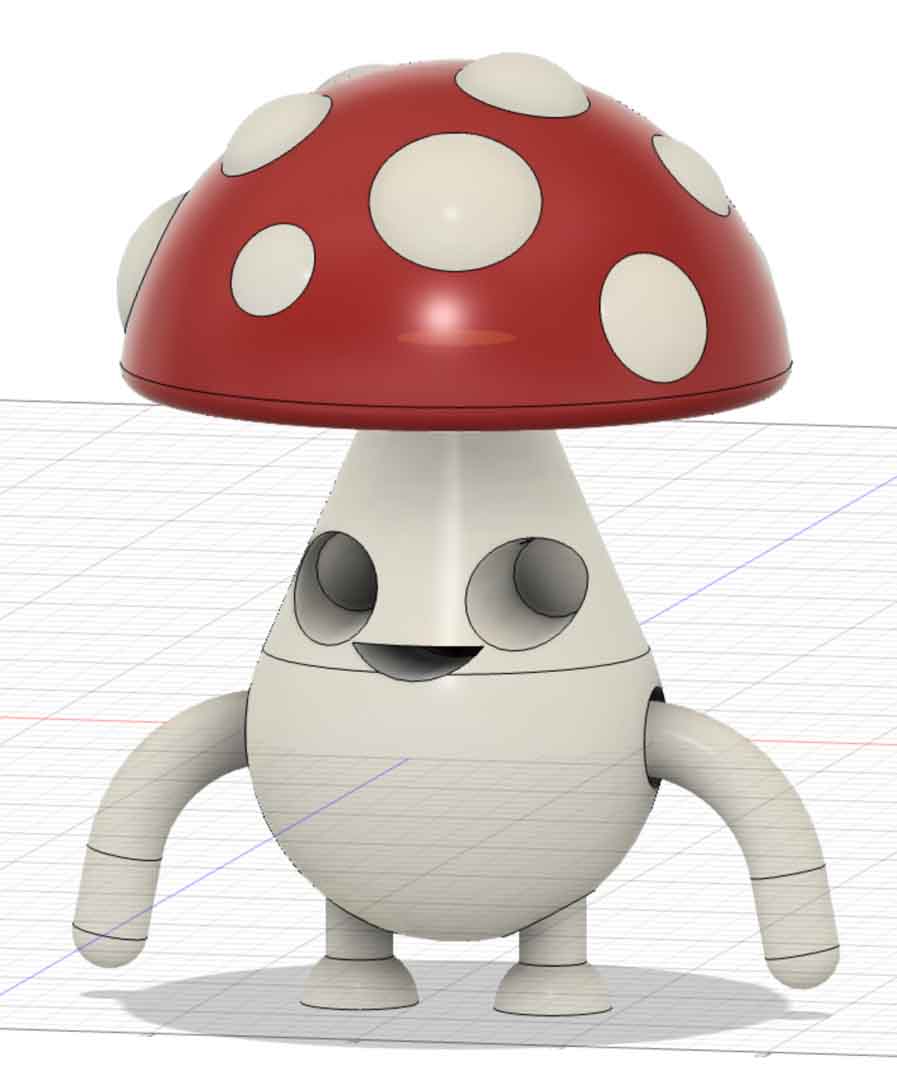 mushroom design 2