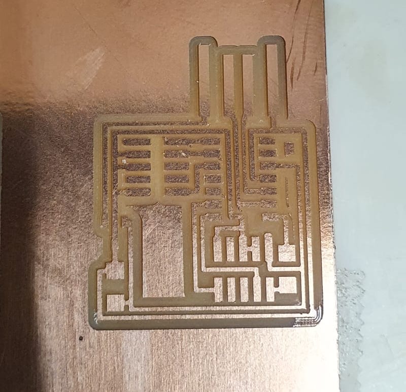 PCB board too close to the edge of the plate 