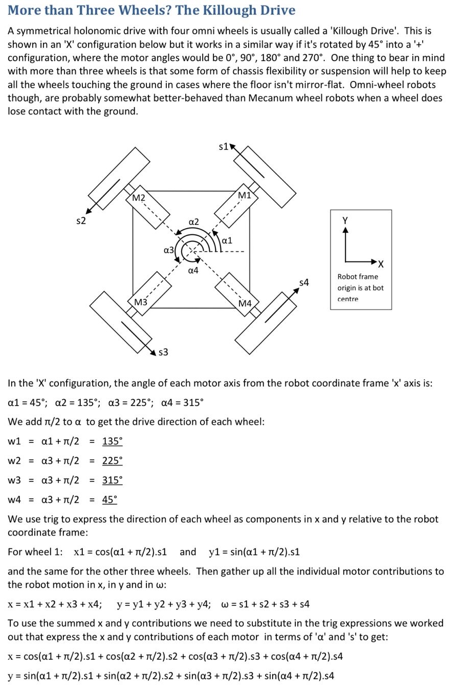 4 motor setup