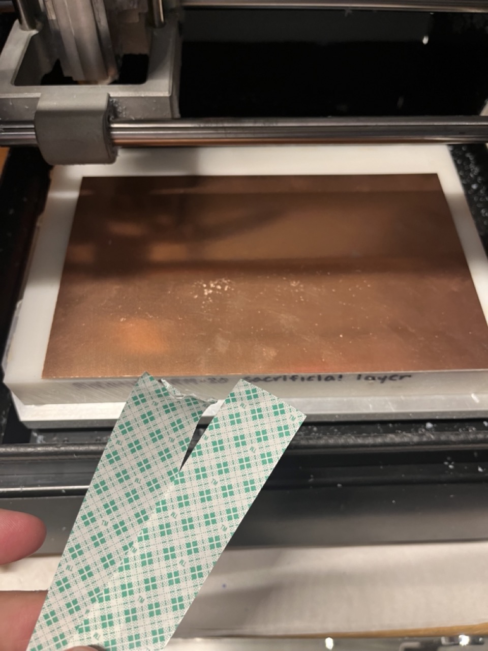 Copper plate and tape